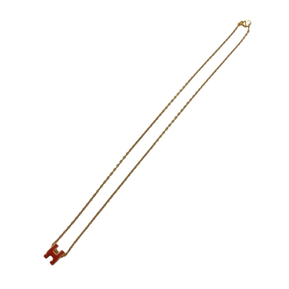 HERMES Red Necklace